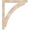 Ekena Millwork Thorton Arts & Crafts Smooth Bracket, Douglas Fir, 3 1/2"W x 38"D x 44"H BKT04X38X44THR03SDF - alternate 2